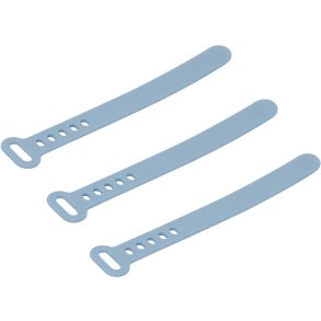 Pedestal Cable Ties 3er Set 12 cm, Powder Blue